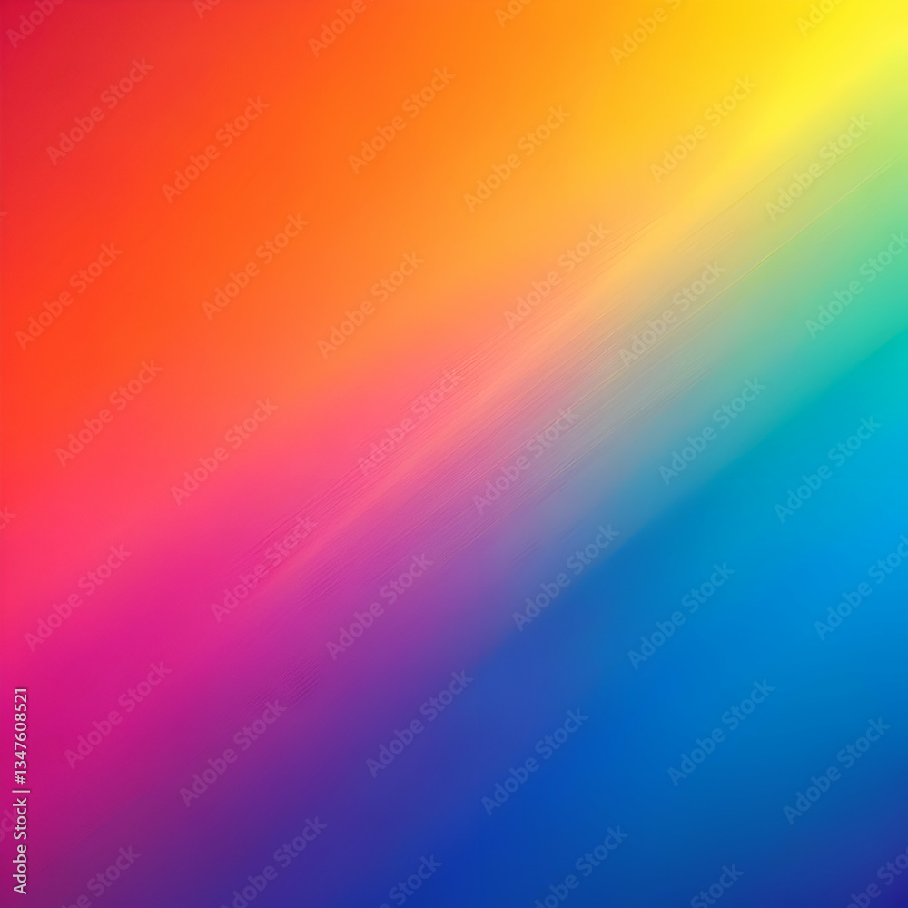 Obraz premium Abstract Rainbow Gradient Background. Colorful Digital Art