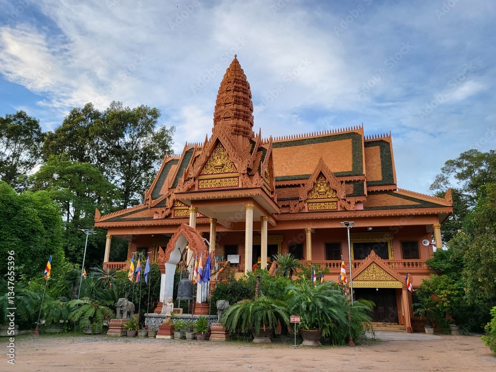 Fototapeta premium cambodia in october