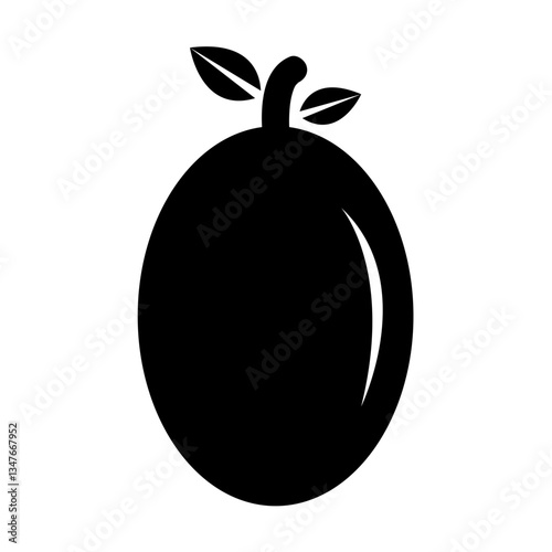 pear isolated on white