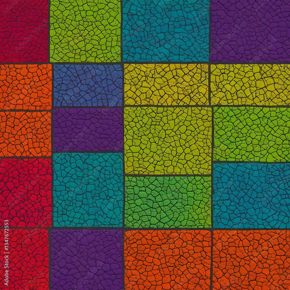 Textural Variation: Meeting of Colors and Patterns Textural Variation: Meeting of Colors and Patterns
