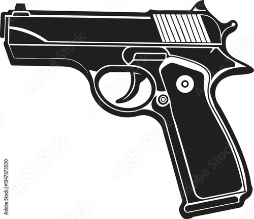gun and bullets
