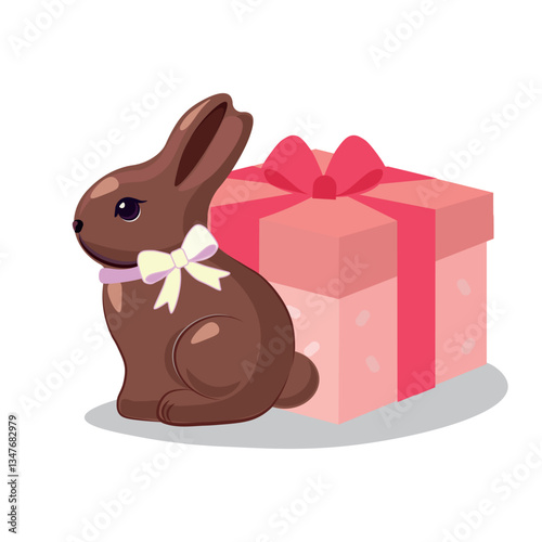 Easter chicks, Happy Easter, Easter egg, spring holiday graphic illustration, cute decor, graphic design greeting card, flyer, spring flowers, chocolate rabbits, bakery, chocolate