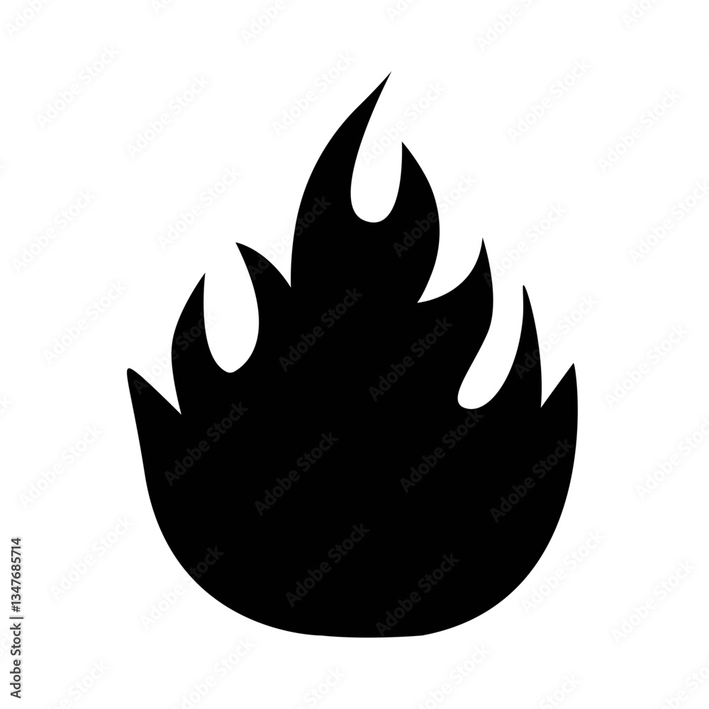 vector illustration of a fire vector illustration of a fire