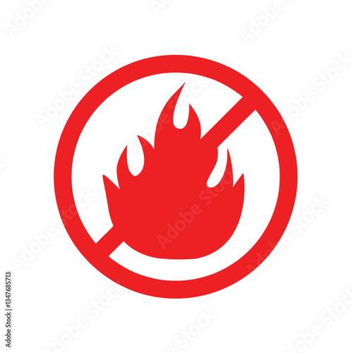 vector fire icon