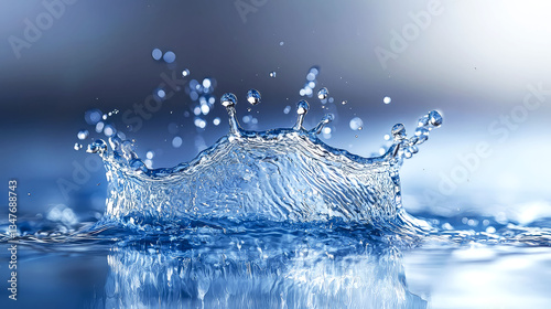 Stunning Water Splash: Nature's Liquid Art