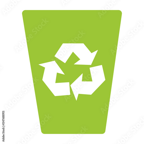 green recycle symbol