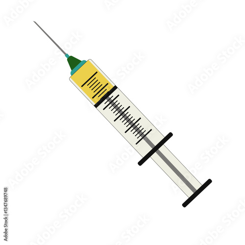 syringe with needle