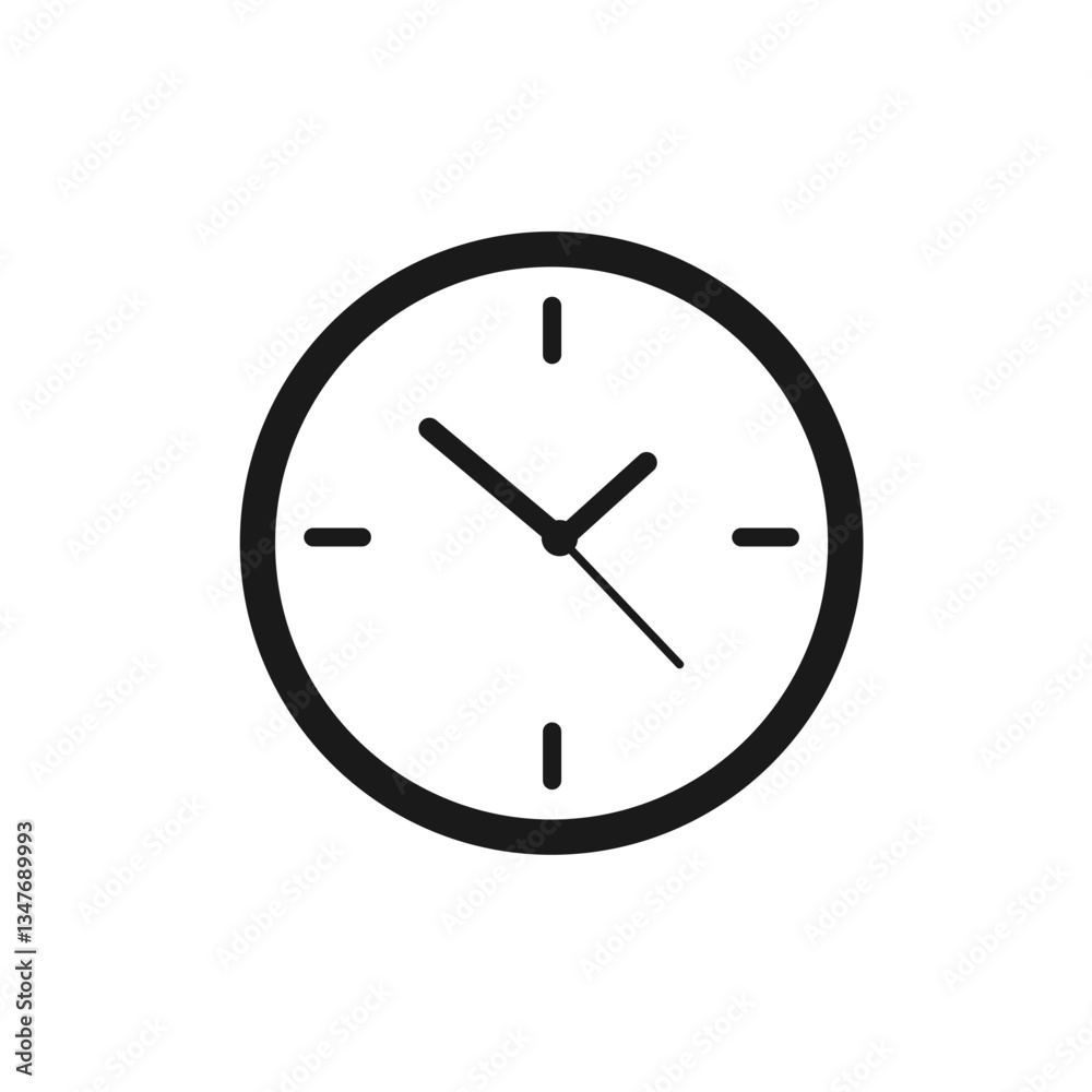 clock isolated on white clock isolated on white