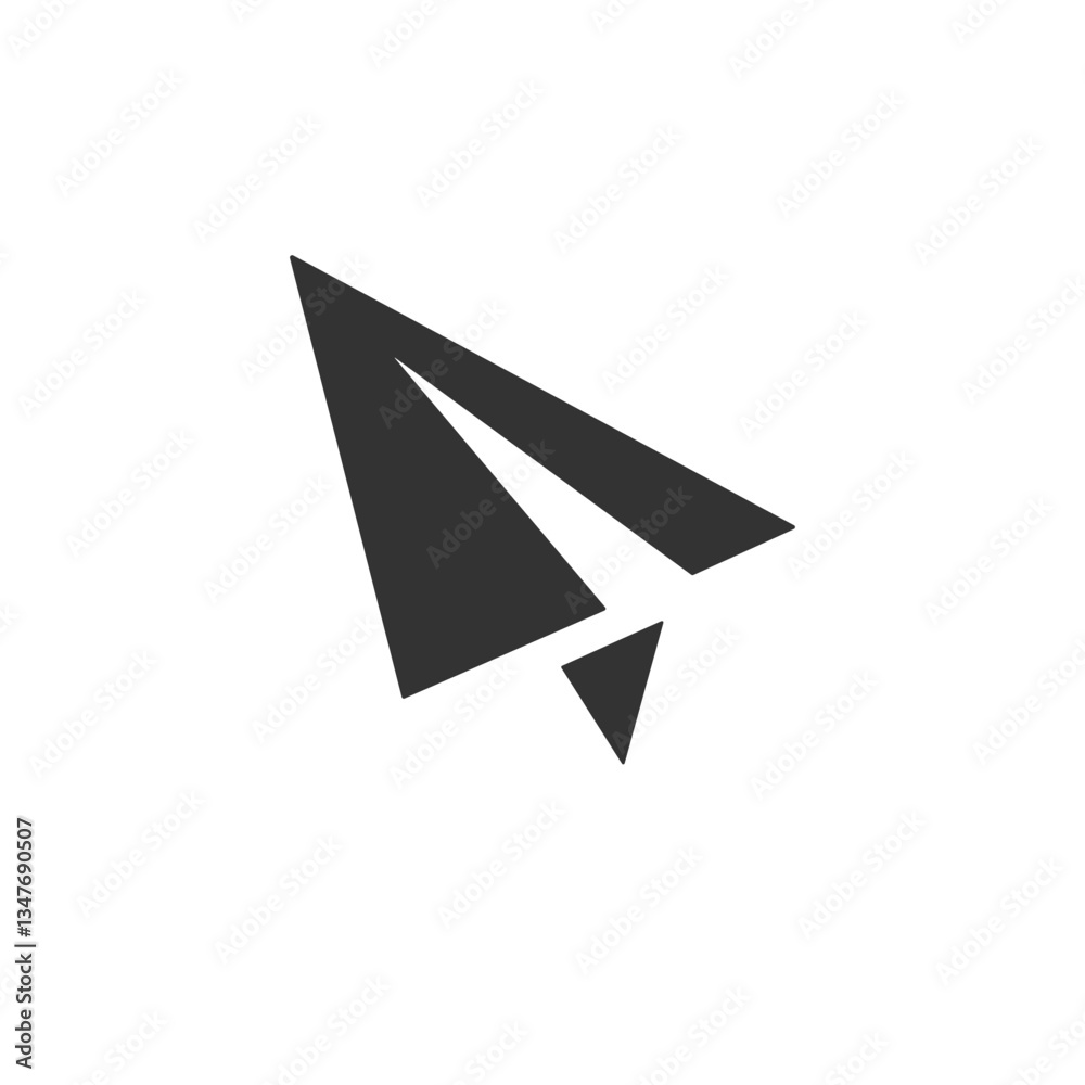 vector airplane icon