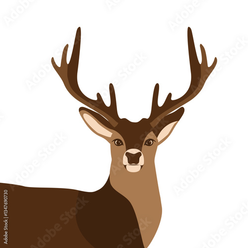 deer silhouette vector