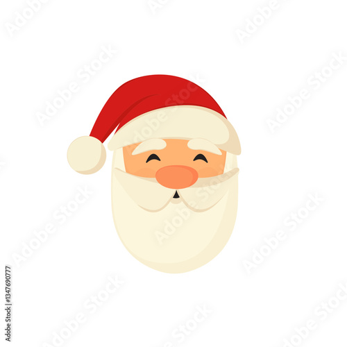 santa claus isolated on white