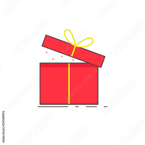red gift box