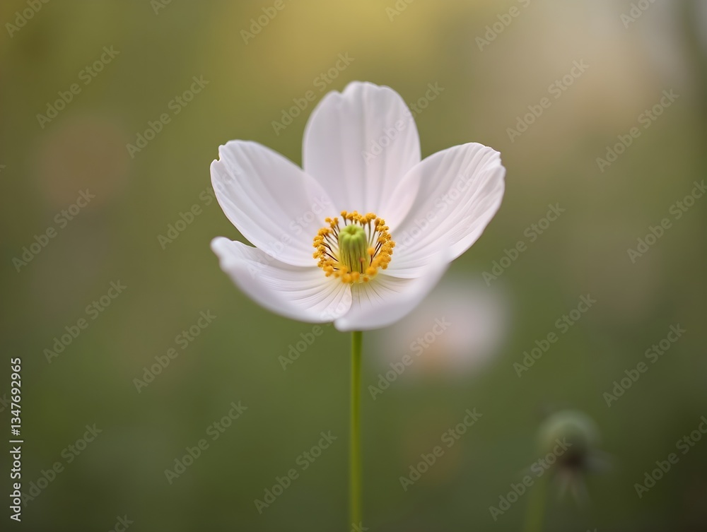 Delicate Anemone Flower in Soft Focus Garden for Nature Lovers and Botanical Enthusiasts Discovering the Beauty of Springtime Flora Delicate Anemone Flower in Soft Focus Garden for Nature Lovers and Botanical Enthusiasts Discovering the Beauty of Springtime Flora