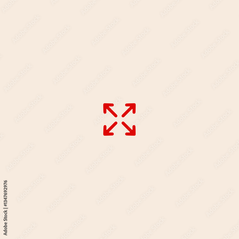 Arrow icon flat vector design. Arrow icon flat vector design.