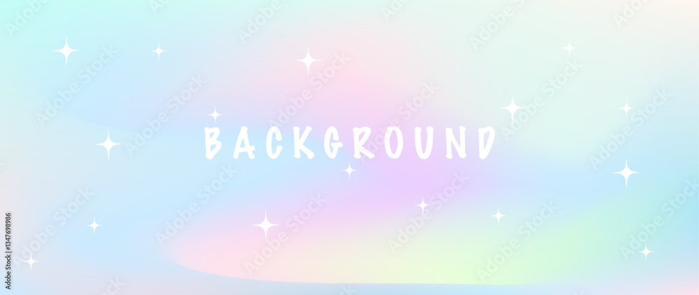 Vector illustration. Background with beautiful sky and shining stars. Space concept. Perfect for screensaver.