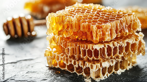 Golden Honeycomb: A Delicious and Natural Sweet Treat