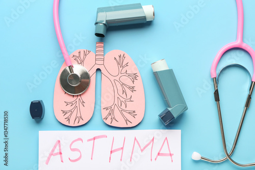 Inhalers, paper lungs, stet...