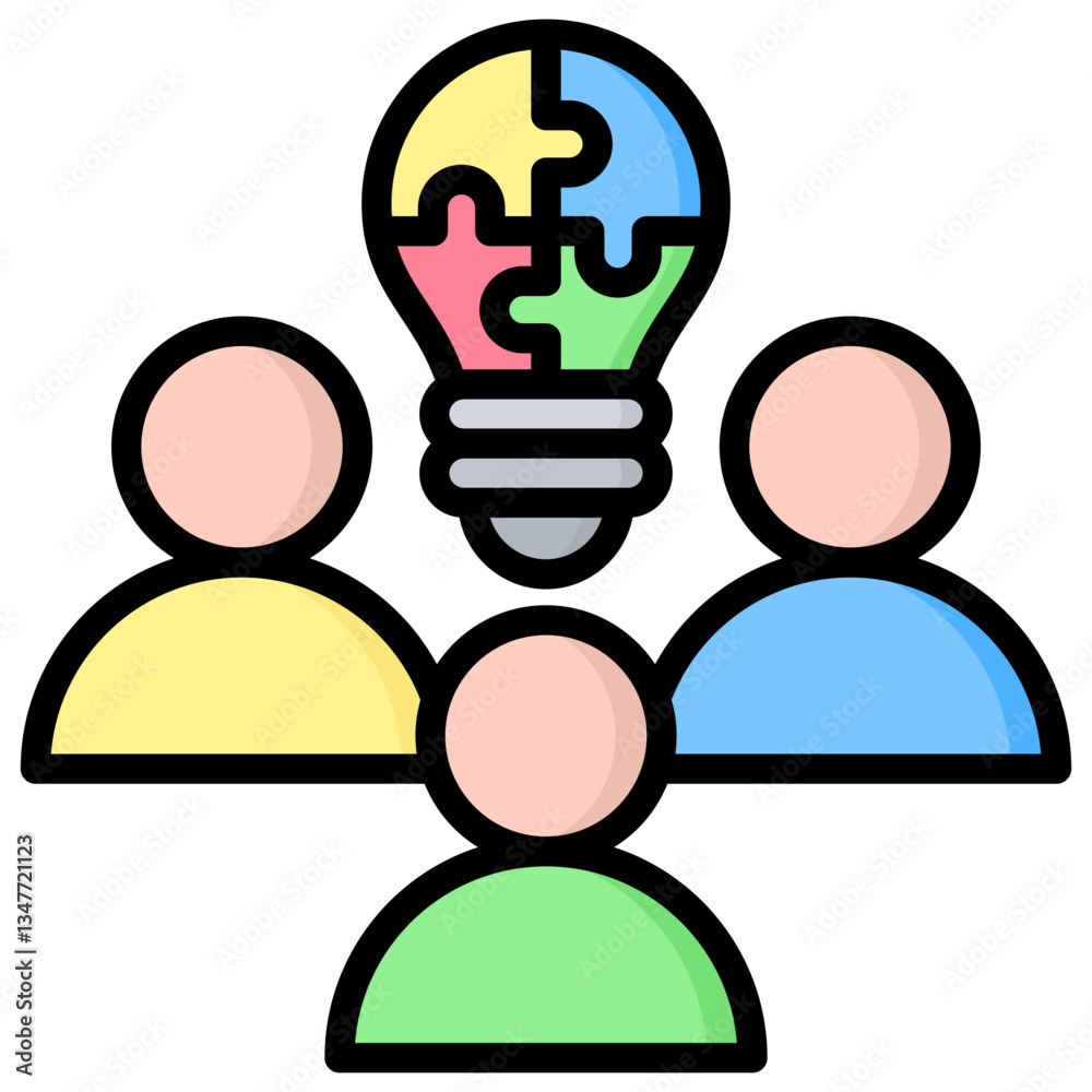 Team Building Icon Team Building Icon