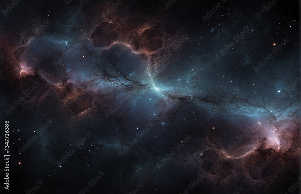 Obraz premium Space background with stars