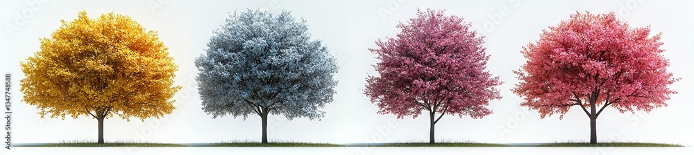 D rendering PNG files feature tropical shrubs and trees with flowery shapes cut out from transparent backgrounds D rendering PNG files feature tropical shrubs and trees with flowery shapes cut out from transparent backgrounds