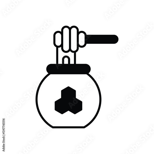 Honey  vector icon