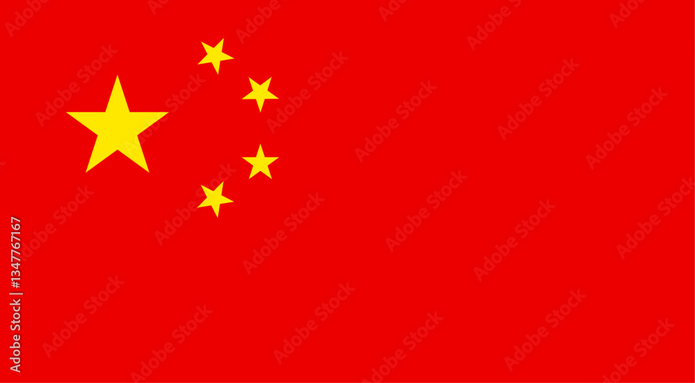 National flag of China with official colors and 2:3 aspect ratio, Vector illustration of China flag, China flag drawing with correct proportions, Accurate dimensions vector image, eps 10, China flag.
National flag of China with official colors and 2:3 aspect ratio, Vector illustration of China flag, China flag drawing with correct proportions, Accurate dimensions vector image, eps 10, China flag.