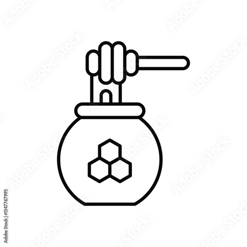 Honey  vector icon