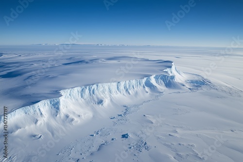 Schnee und Eis in Arktis, Antarktis & Grönland - abschmelzende Gletscher durch Klimawandel, Klimaschutz