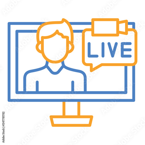 Live Stream Icon