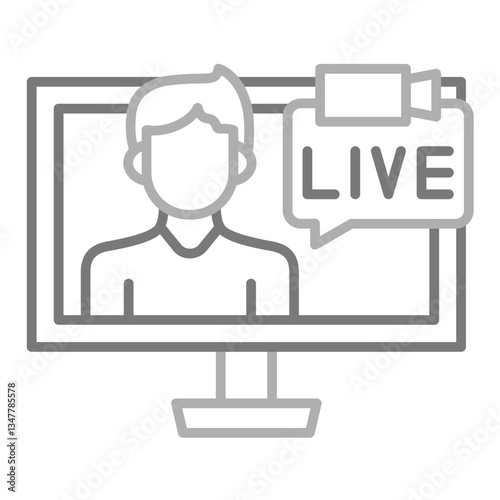 Live Stream Icon