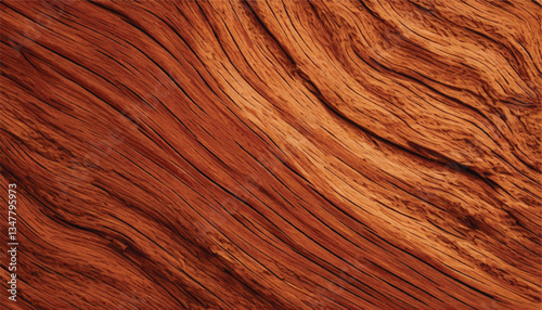 Cracked wood texture. Detailed background of wood texture with cracks. Wood texture with natural pattern.