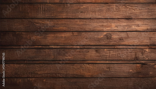 Wooden background. Wood planks texture. Old retro wooden wall surface texture. Brown wooden texture background.