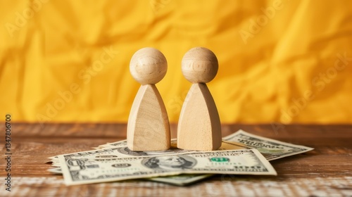 A heartwrenching scene of conflict as custody and property division strain familial bonds amidst a backdrop of distress.