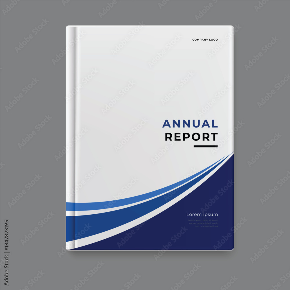 Obraz premium annual report business cover design