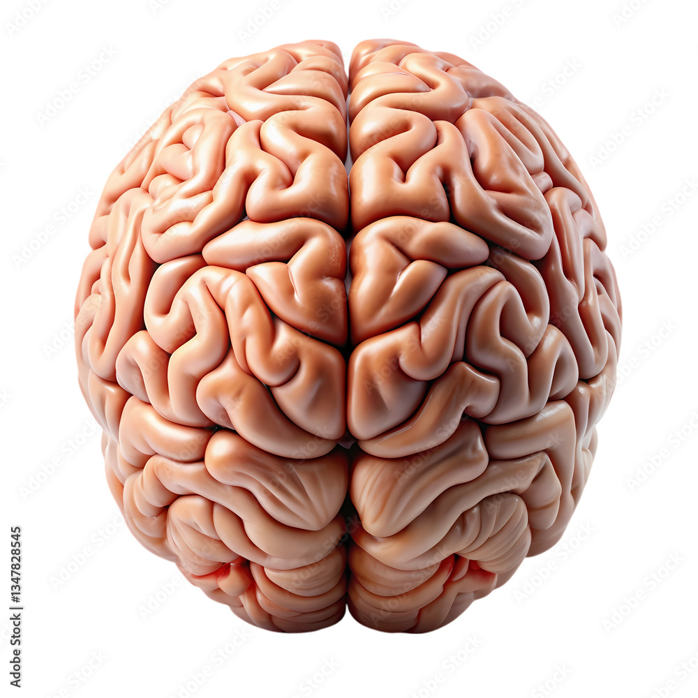 Human Brain Anatomy Cognitive Function isolated on transparent background Human Brain Anatomy Cognitive Function isolated on transparent background