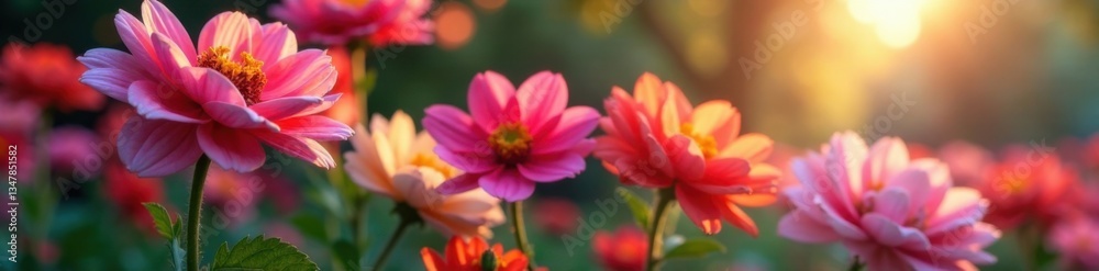 Vibrant flowers spinning on a colorful carousel background, with petals unfolding and colors blending , vibrant flowers, blooming Vibrant flowers spinning on a colorful carousel background, with petals unfolding and colors blending , vibrant flowers, blooming
