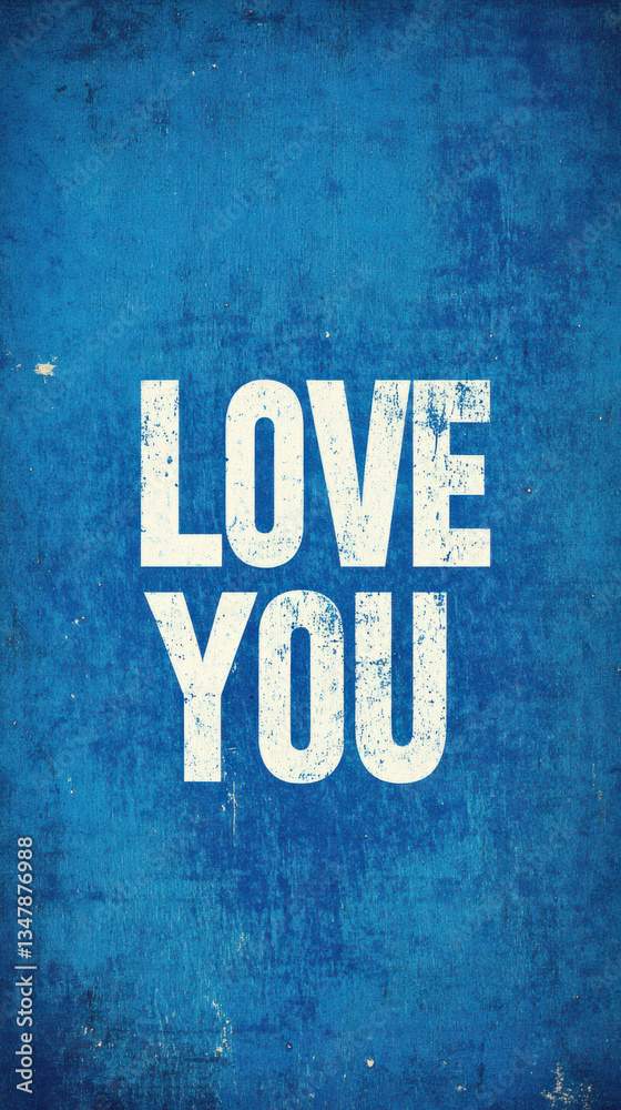 Fototapeta premium A blue and white sign that says 