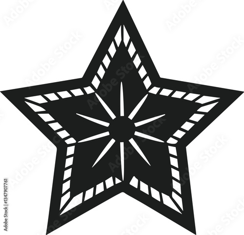 Cinco de Mayo Star Piñata Vector Illustration for Festive Celebrations