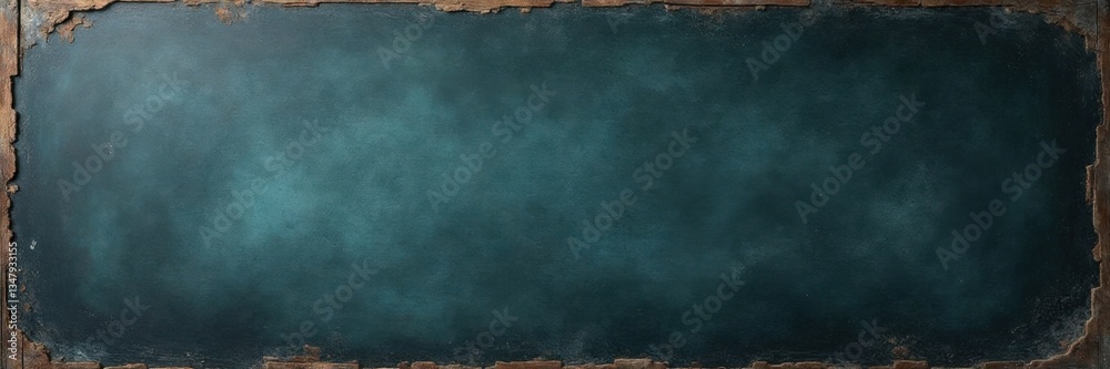 Fototapeta premium Chalk marks on a worn wooden blackboard with a rustic background , art, blackboard, educational