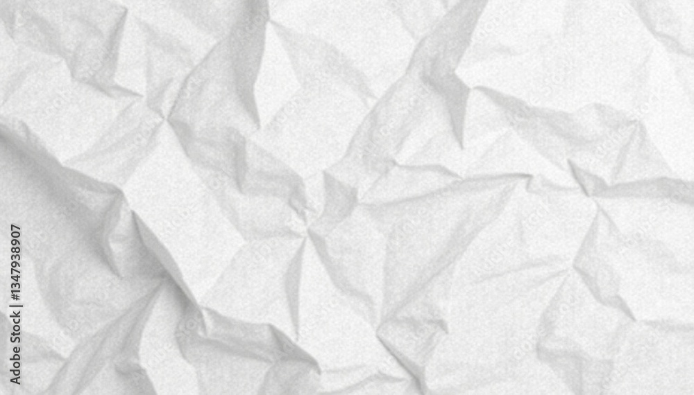 Fototapeta premium Crinkled white background with visible fibers and subtle folds, like old book pages , fiber texture, paper fibers