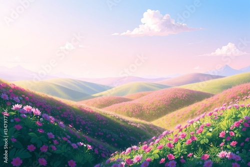 Blossoming Hills