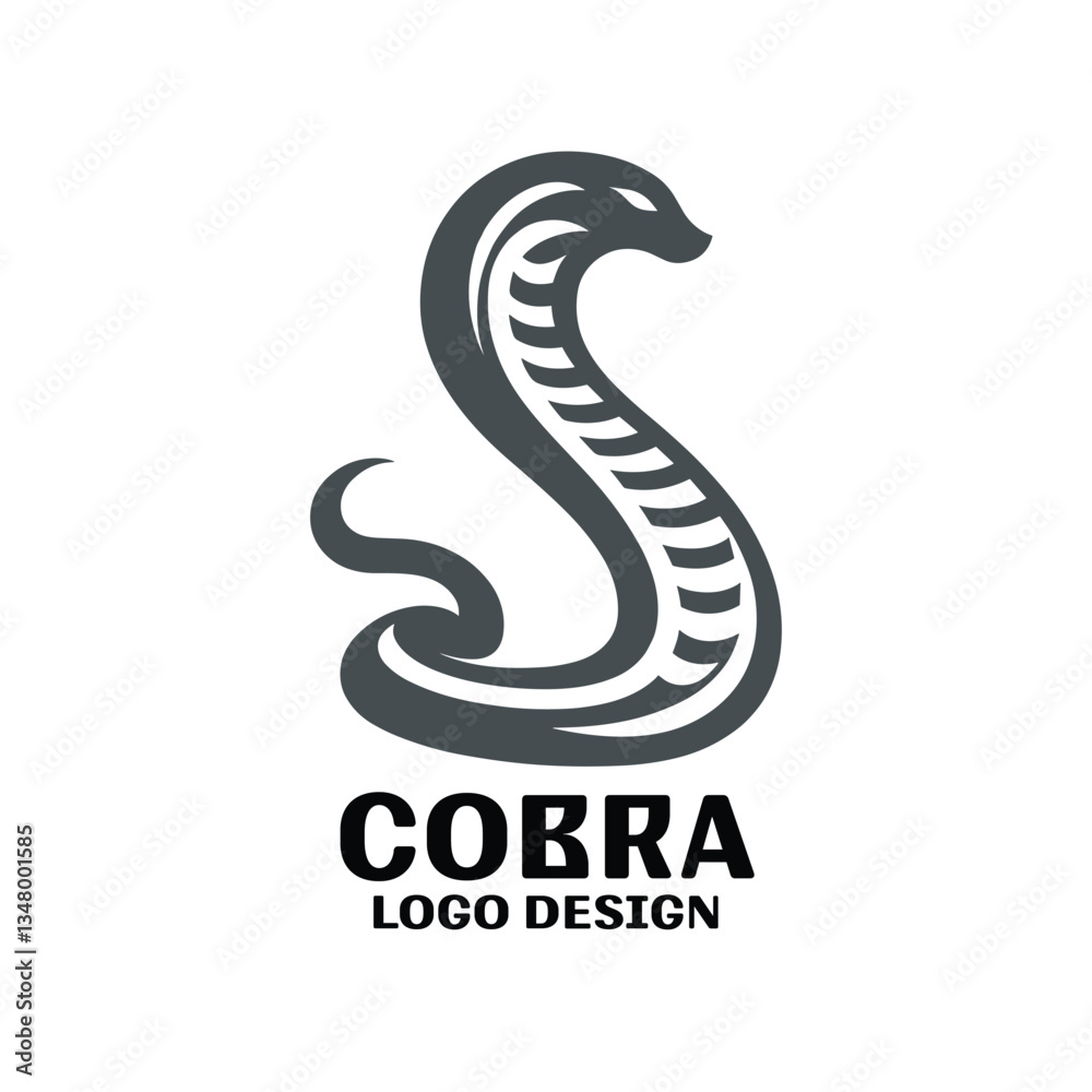 Fototapeta premium Cobra Vector Logo Design