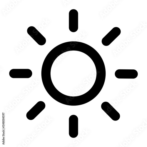 bright icon for illustration