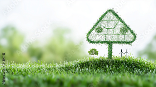 Eco-Friendly Growth: Symbol...