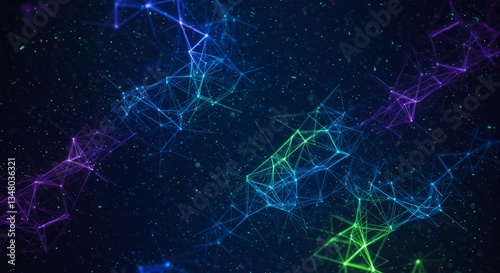 AI abstract background