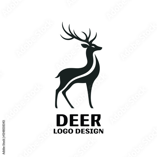 Deer Vector Logo Design