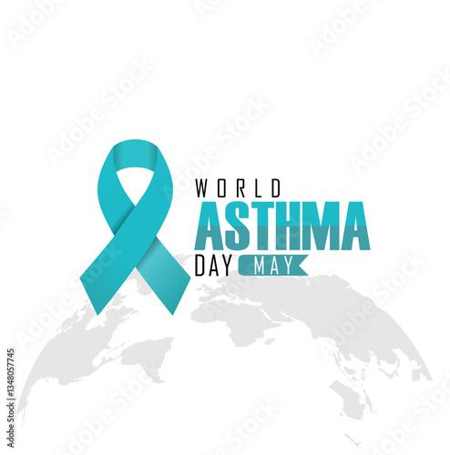 vector graphic of World Asthma Day ideal for World Asthma Day celebration