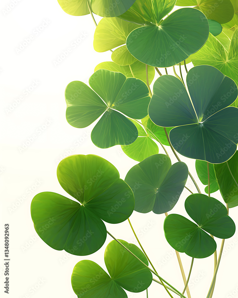 .Illustration of trees, leaves, grass and various botanical elements on a white background. .Illustration of trees, leaves, grass and various botanical elements on a white background.