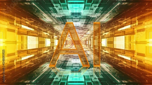 Loop Animation for   Abstract Background in Full HD Resolution