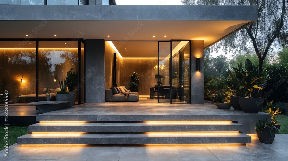 Fototapeta premium design ideas corridor in a hotel